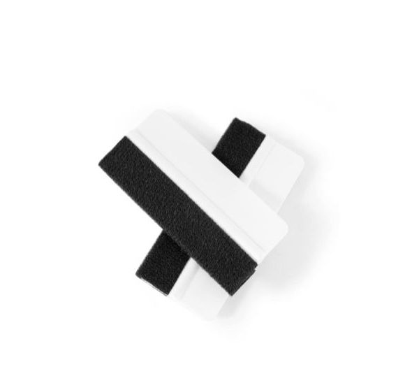 White small squeegee with felt / MO-142-XHF