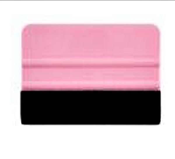 Pink scraper with felt / MO-142RF