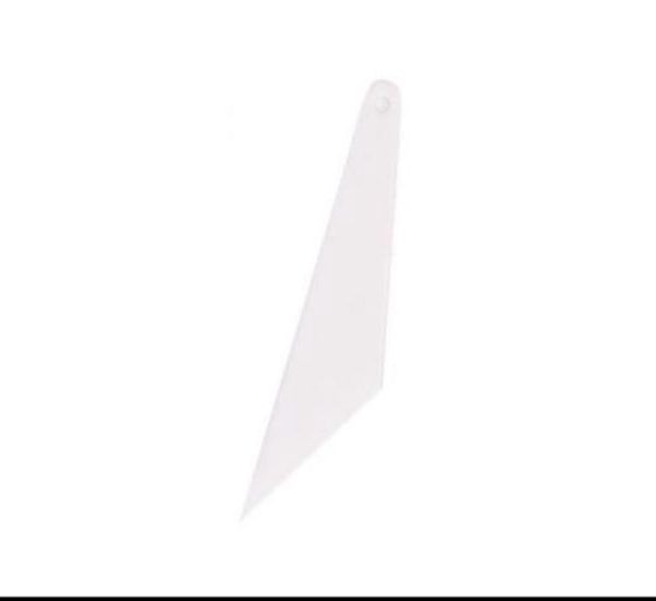 White large sharp-edged scraper (27*12CM)