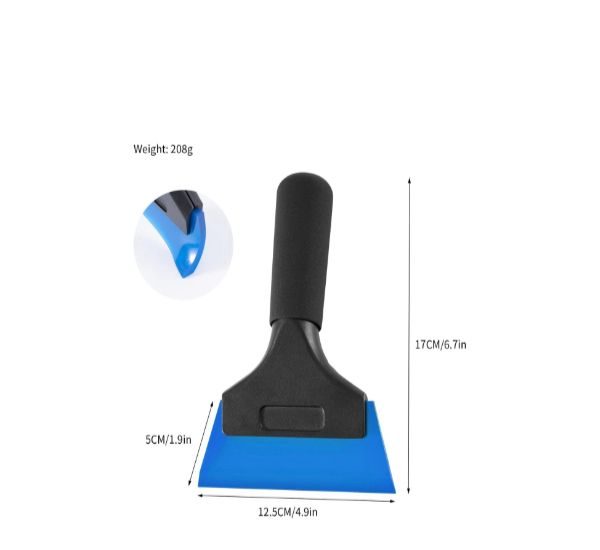 Aluminium short hand le +blue straight strip (soft) / GH-01BC