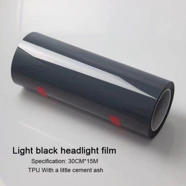 Light black headlight film / 30CM*15m