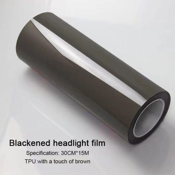 Blackened headlight film / 30CM*15m